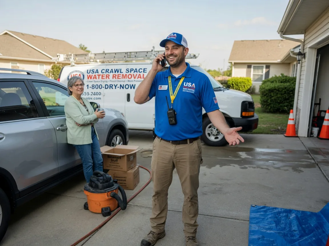 Crawl Space Water Removal Wedowee, AL FAQs